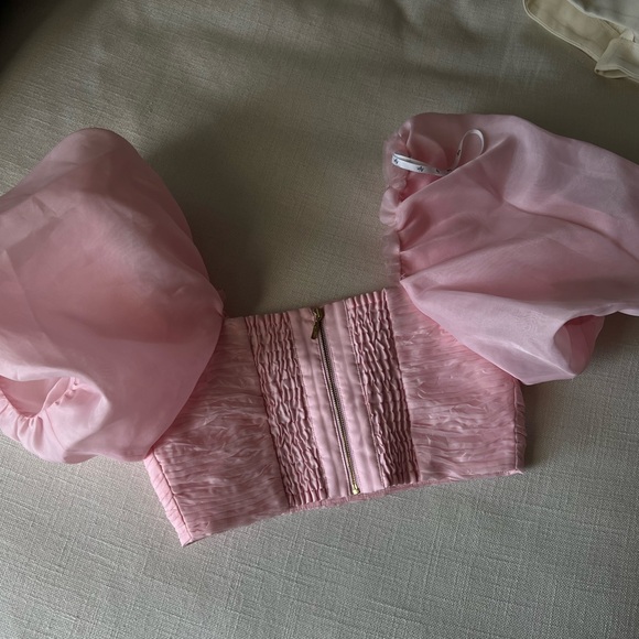 AJE MYRIAD PUFF SLEEVE TOP - Picture 4 of 5